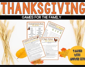 Thanksgiving Games