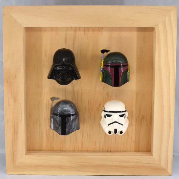 Set of 2 - Star Wars drawer pulls, door pulls, cabinet pulls - Dark Lord/Mando/Jango Fett/Boba Fett/Troopers