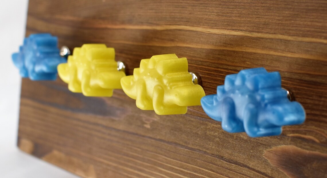 Set of 2 Dinosaur drawer pulls pulls Door Pulls Etsy