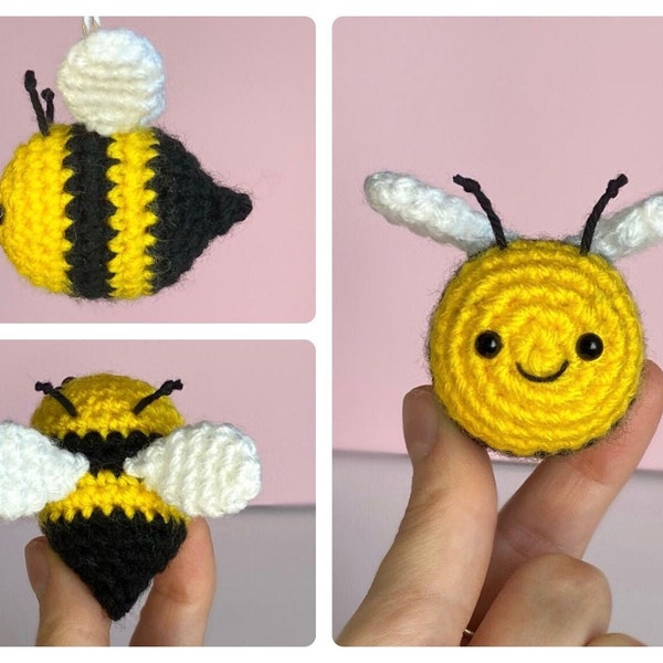 PATTERN- Bertie the Bee crochet pattern PDF