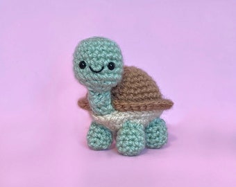 PATTERN- Mini Terry the Turtle crochet pattern PDF