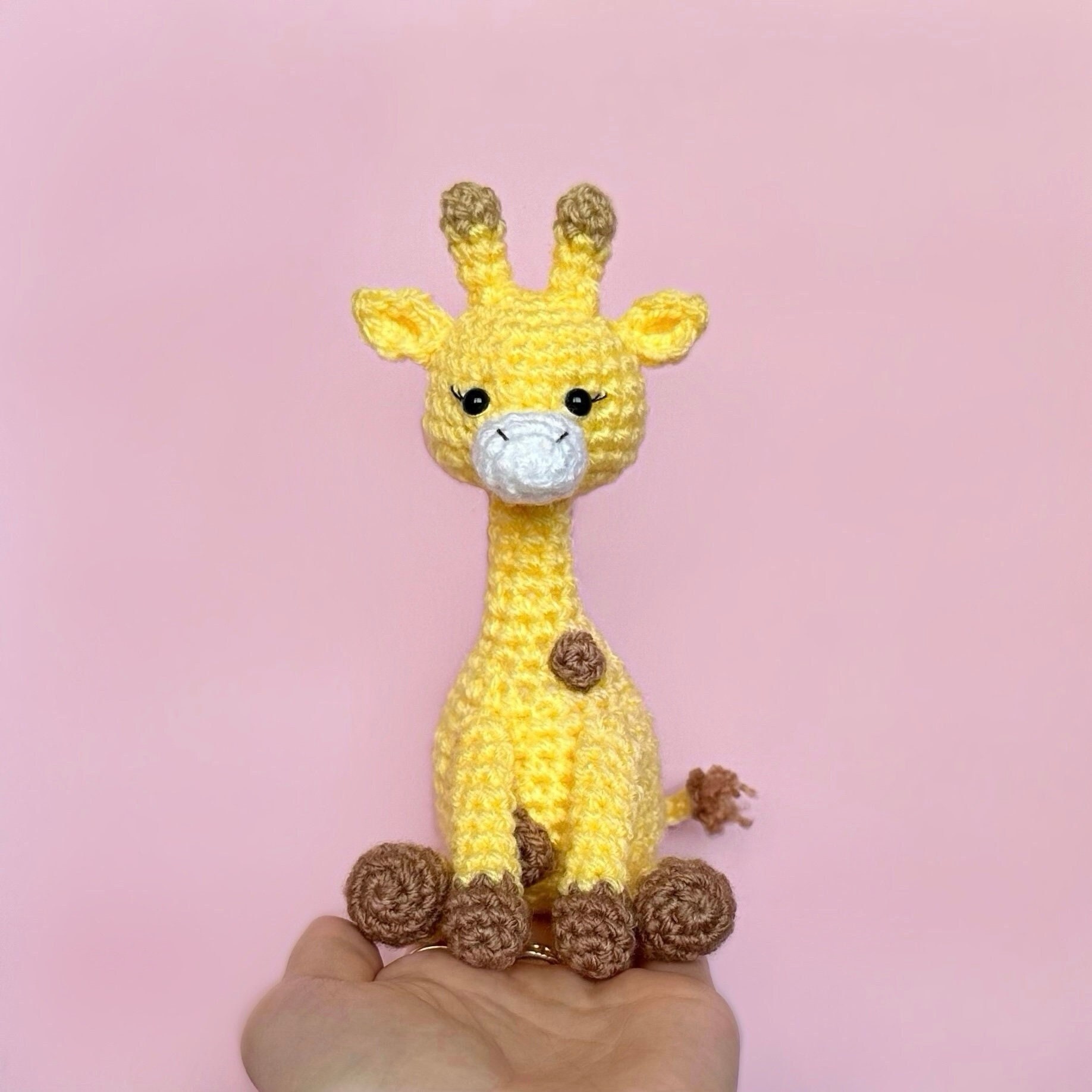 PATTERN- George the Giraffe crochet pattern PDF