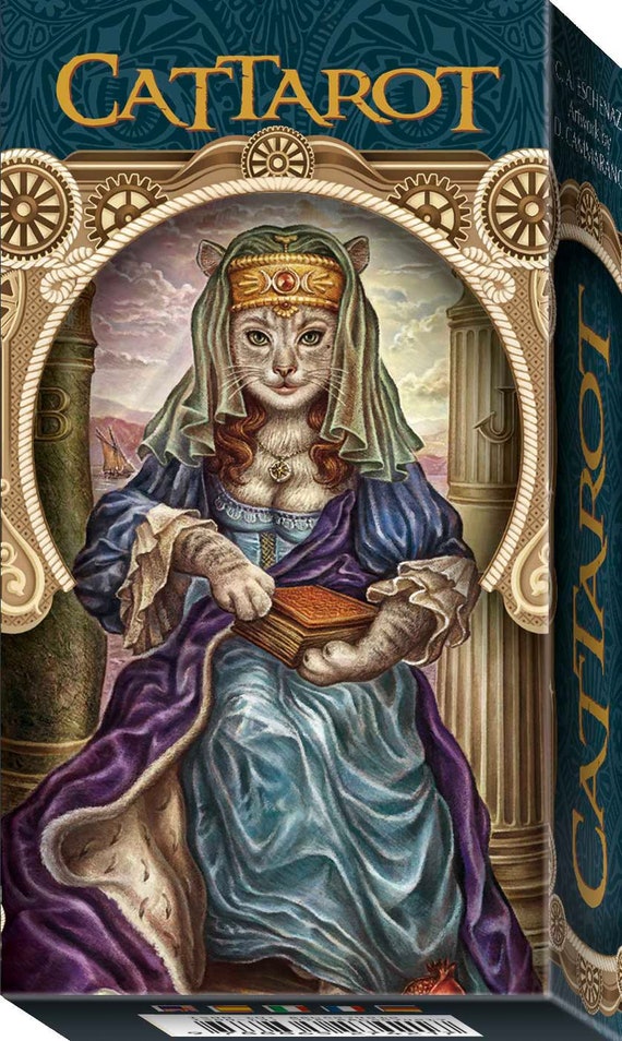 Cat Tarot Cat Tarot Cards. Etsy