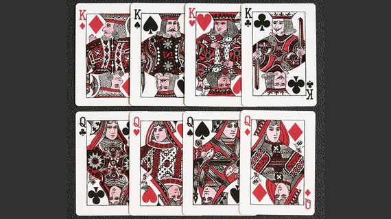  Bicycle Tragic Royalty Playing Cards,Black/Red : Toys