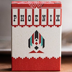 Ace Fulton's Phoenix Casino Luxury Playing Cards Arizona Red