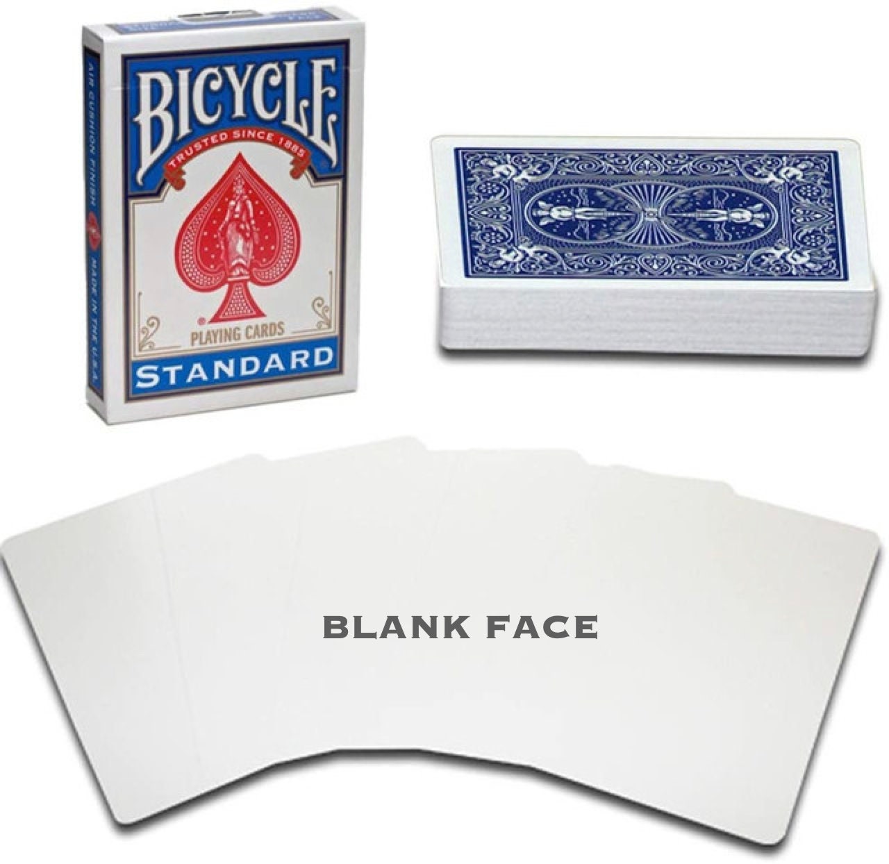 Custom Printed Cards Back (Bicycle) Full Deck (52 Cards) - PRINT