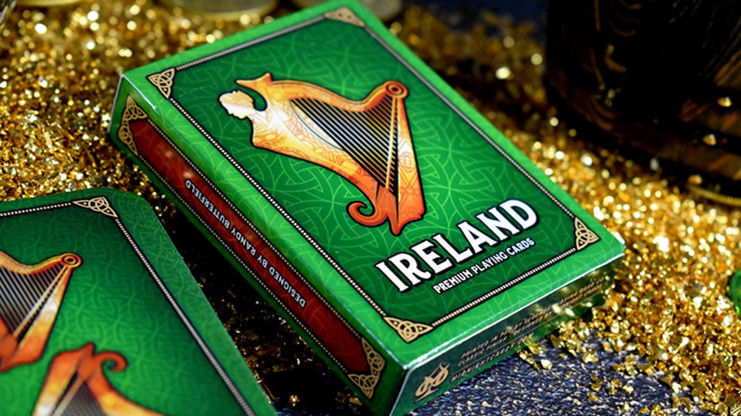 Ireland Playing Cards . Luxury Irish Playing Cards. Ireland Gifts. Etsy