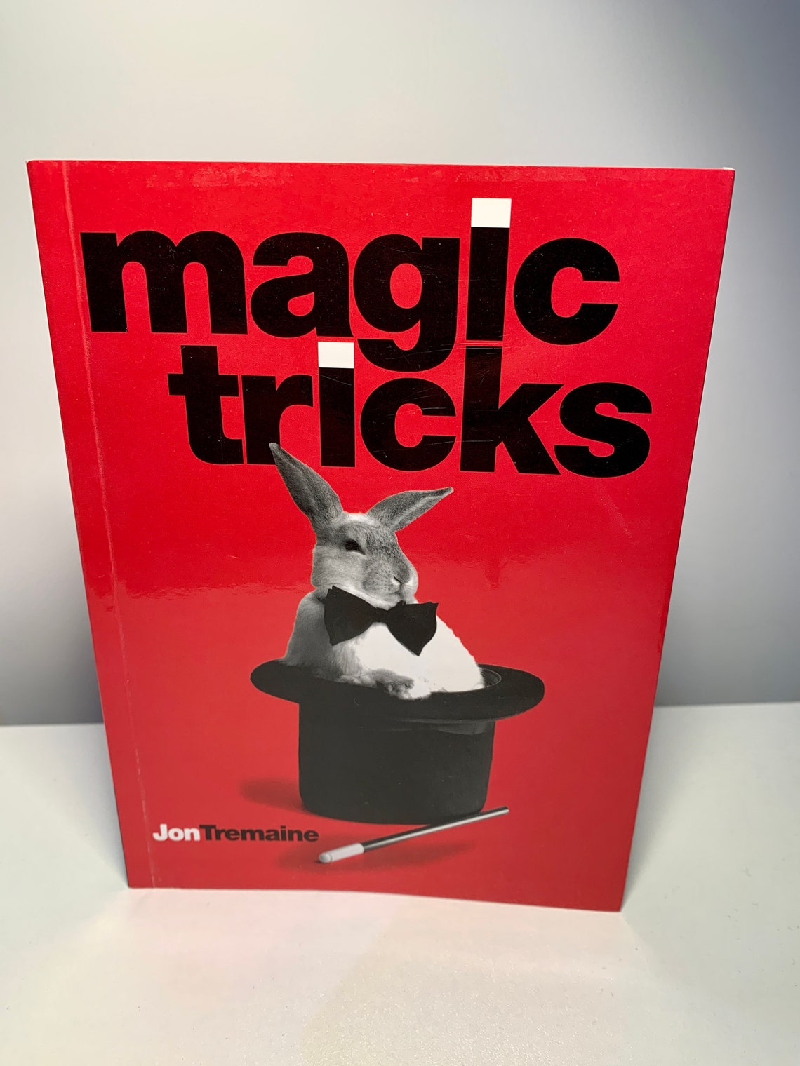 Magic Book MAGIC TRICKS Book by Jon Tremaine Etsy