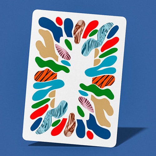 Luxury Playing Cards Limited Edition Splash Playing Cards Etsy UK