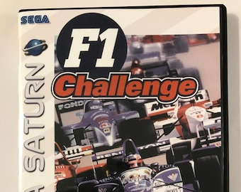 F1 Challenge - Sega Saturn - Replacement Case - No Game