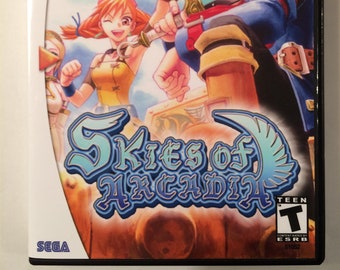 Protective Big Box Case For Dreamcast Shenmue Game - Clear Plastic Sleeve For Collector's Edition