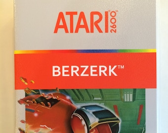 Berzerk - Atari 2600 - Replacement Case - No Game