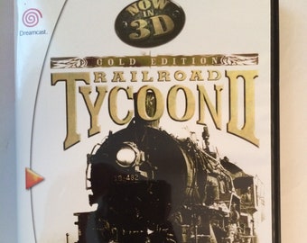 Railroad Tycoon II - Sega Dreamcast - Replacement Case - No Game