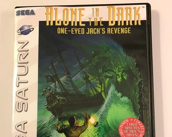 Alone in the Dark - Sega Saturn - Replacement Case - No Game