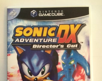 Sonic Adventure DX - Gamecube - Replacement Case - No Game