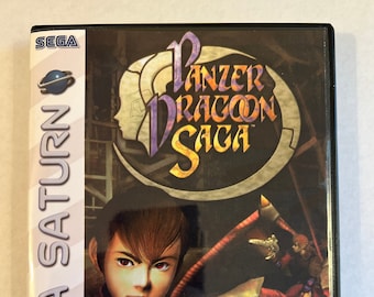 Panzer Dragoon Saga - Sega Saturn - Replacement Case - No Game