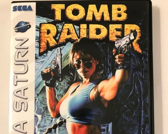 Tomb Raider - Sega Saturn - Replacement Case - No Game