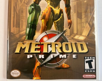 Metroid Prime - Nintendo Gamecube - Replacement Case - No Game