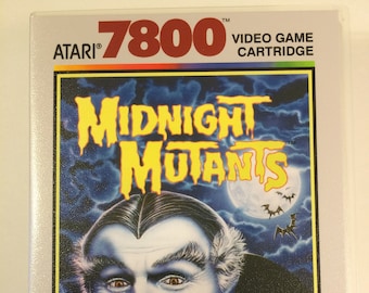 Midnight Mutants - Atari 7800 - Replacement Case -  No Game