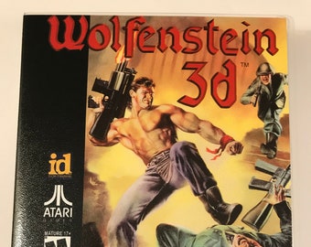 Wolfenstein 3D - Atari Jaguar - Replacement Case - No Game