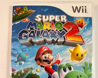 Super Mario Galaxy 2 - Nintendo Wii - Replacement Case - No Game