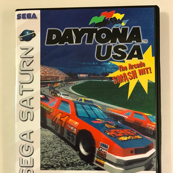 Daytona USA - Sega Saturn - Replacement Case - No Game