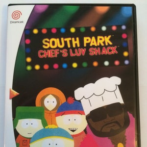 South Park Chef's Luv Shack Sega Dreamcast Replacement Case No Game image 1