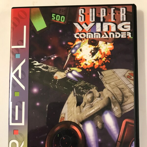 Super Wing Commander - Panasonic 3DO - Replacement Case - No Game