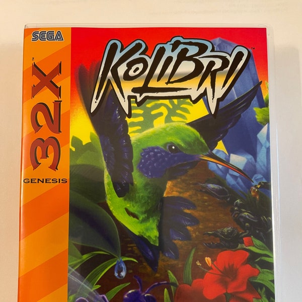 Kolibri - Sega 32X - Replacement Case - No Game