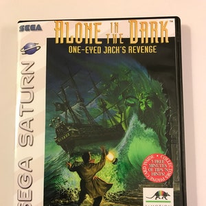 Alone in the Dark Sega Saturn Replacement Case No Game image 1