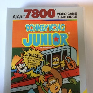 Donkey Kong Junior Atari 7800 Replacement Case No Game image 1