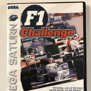 F1 Challenge Sega Saturn Replacement Case No Game image 1