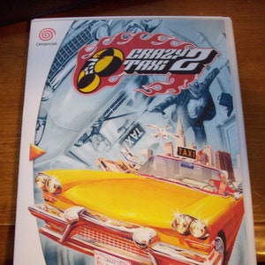 Crazy Taxi 2 Sega Dreamcast Replacement Case No Game image 1