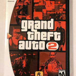 Grand Theft Auto 2 Sega Dreamcast Replacement Case No Game image 1