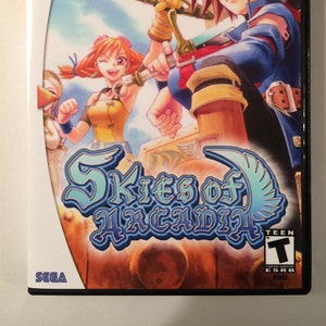 Skies of Arcadia Sega Dreamcast Replacement Case No Game image 1