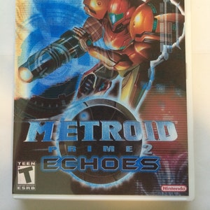 Metroid Prime 2 Echoes - Gamecube - Replacment Case - No Game