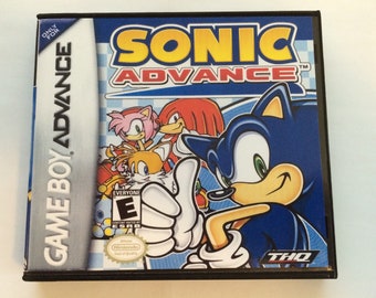 Sonic Advance - Gameboy Advance - Replacement Case - No Game