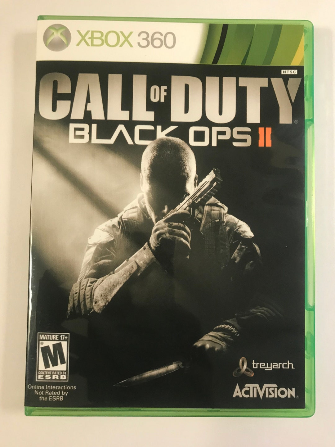 Call of Duty Black Ops II Xbox 360 Replacement Case No Etsy