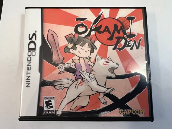 Okamiden Nintendo DS Replacement Case No Game 