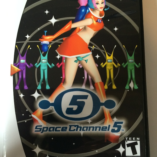 Space Channel 5 - Sega Dreamcast - Replacement Case - No Game