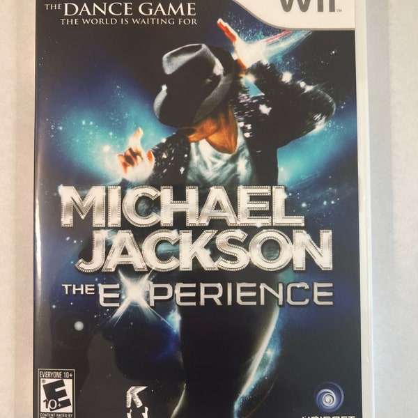 Michael Jackson The Experience - Nintendo Wii - Replacement Case - No Game