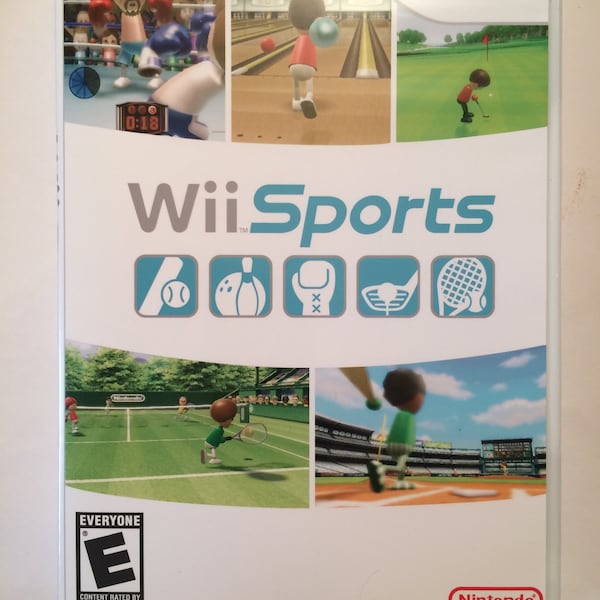 Wii Sports - Nintendo Wii - Replacement Case - No Game