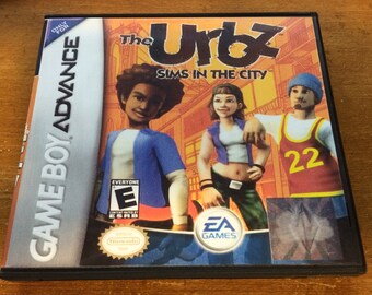 The Urbz Sims in the City - Gameboy Advance - Replacement Case - No Game