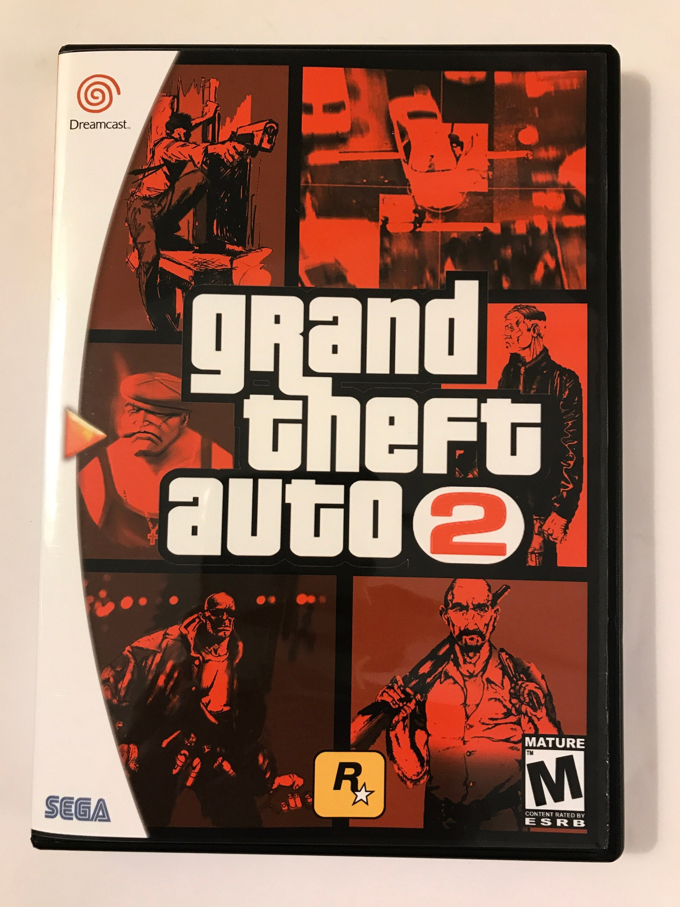 Grand Theft Auto 2 - Sega Dreamcast - Replacement Case - No