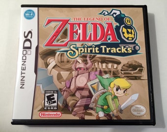 Legend of Zelda Spirit Tracks - Nintendo DS - Replacement Case - No Game