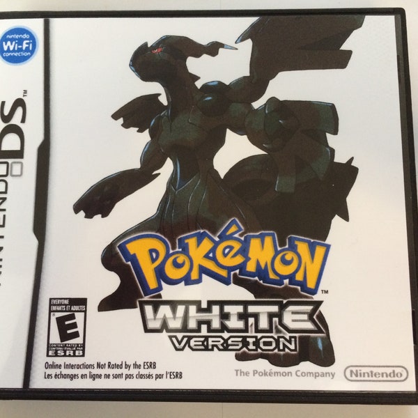 Pokemon White - Nintendo DS - Replacement Case - No Game