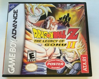 Dragon Ball Z Legacy of Goku II - Gameboy Advance - Replacement Case - No Game