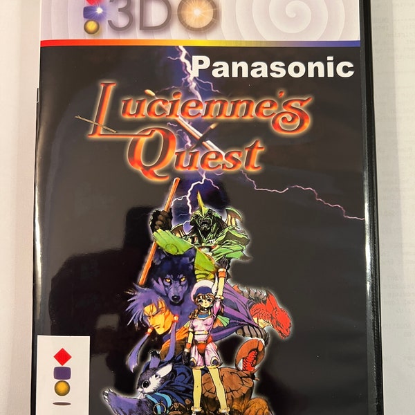 Lucienne's Quest - Panasonic 3DO - Replacement Case - No Game