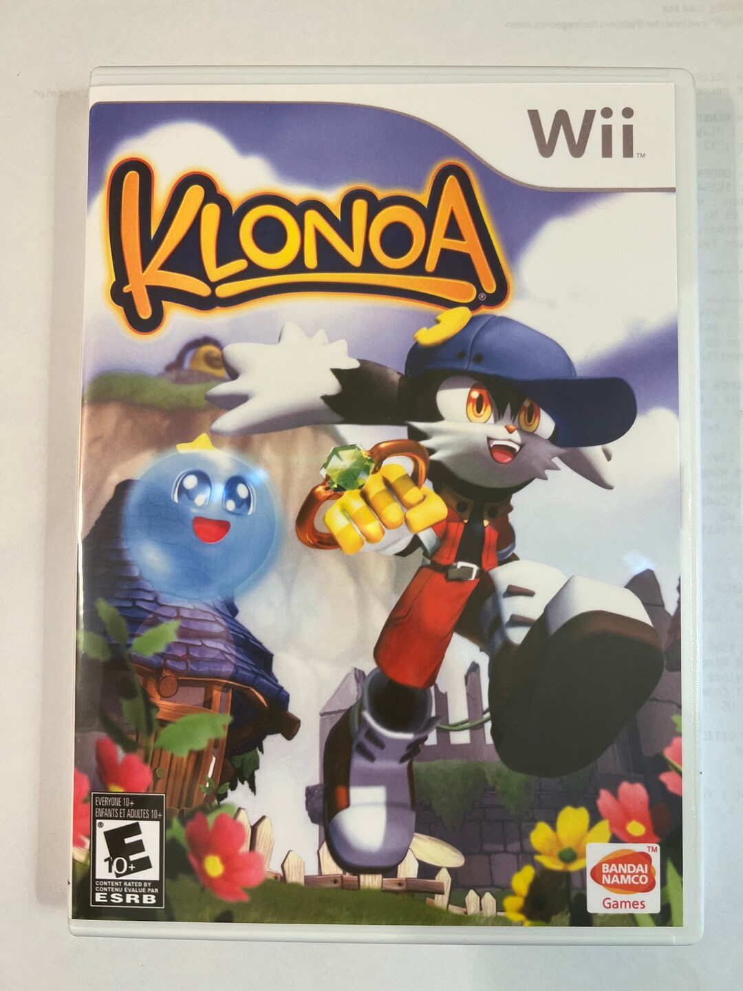 Klonoa Nintendo Wii Replacement Case No Game Etsy