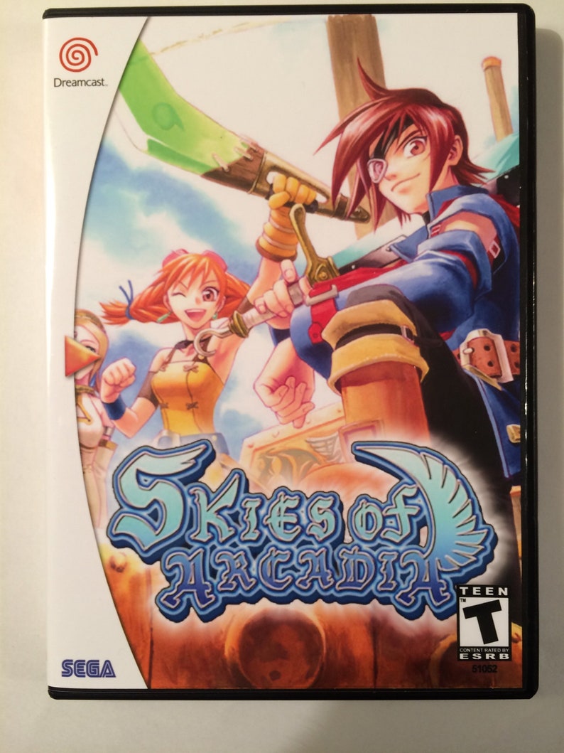 Skies of Arcadia Sega Dreamcast Replacement Case No Game image 1